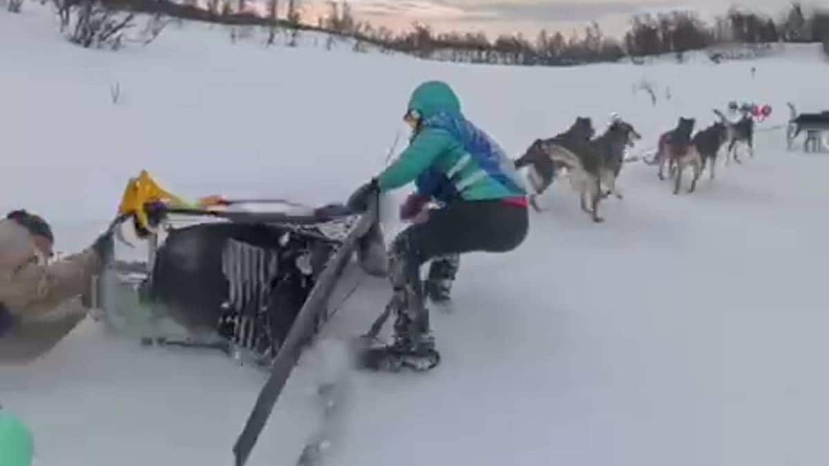 Opplevde marerittet i løypa: – Får jo fullstendig panikk