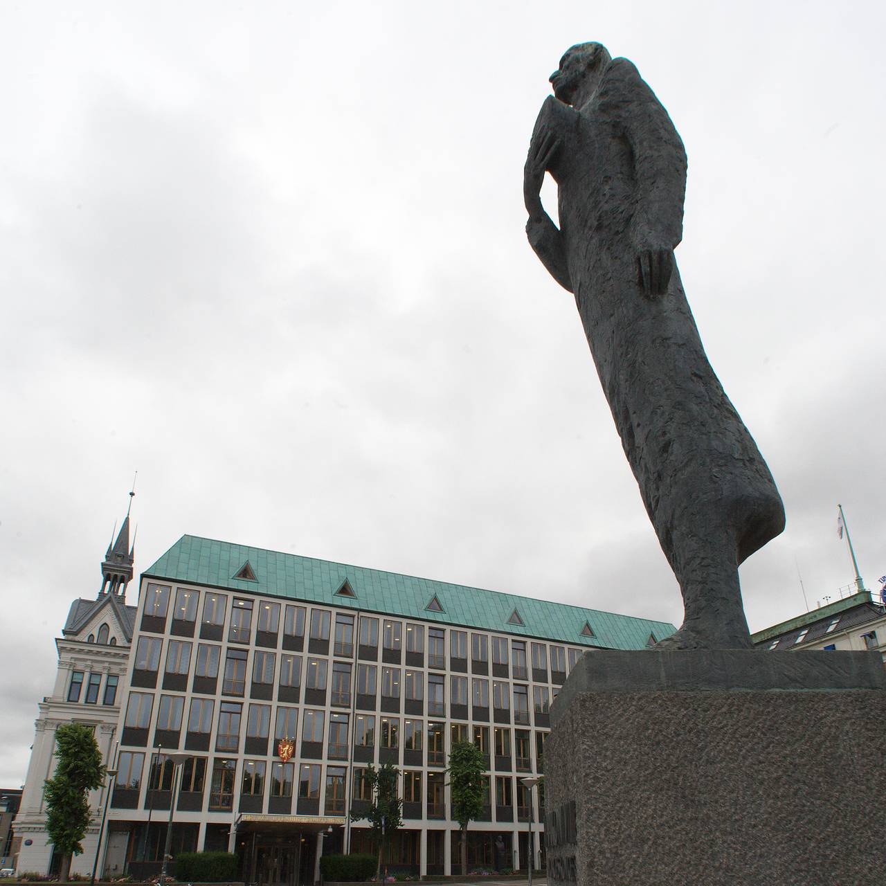 Kong Haakon VII-statue