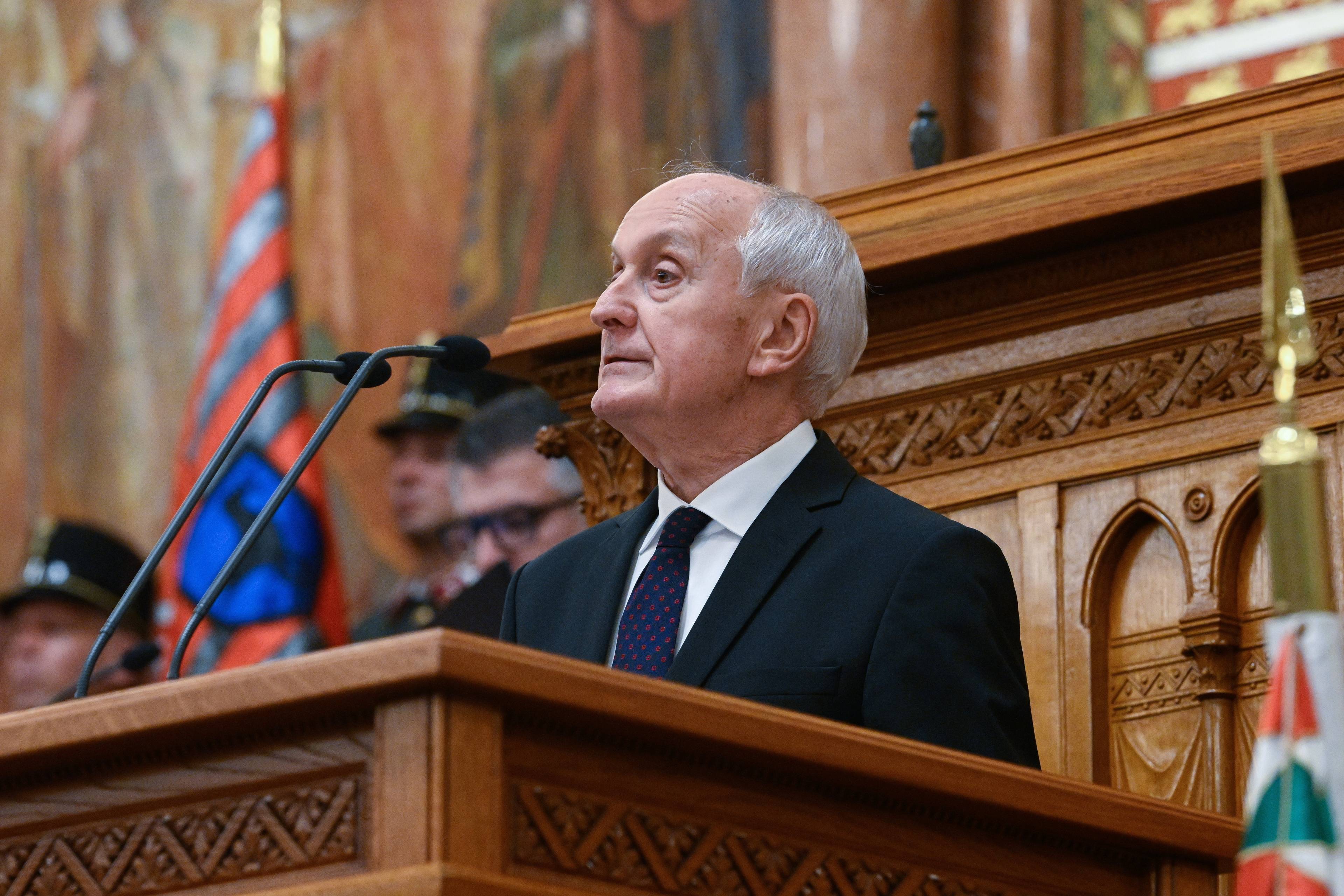 Ungarns president András Baka