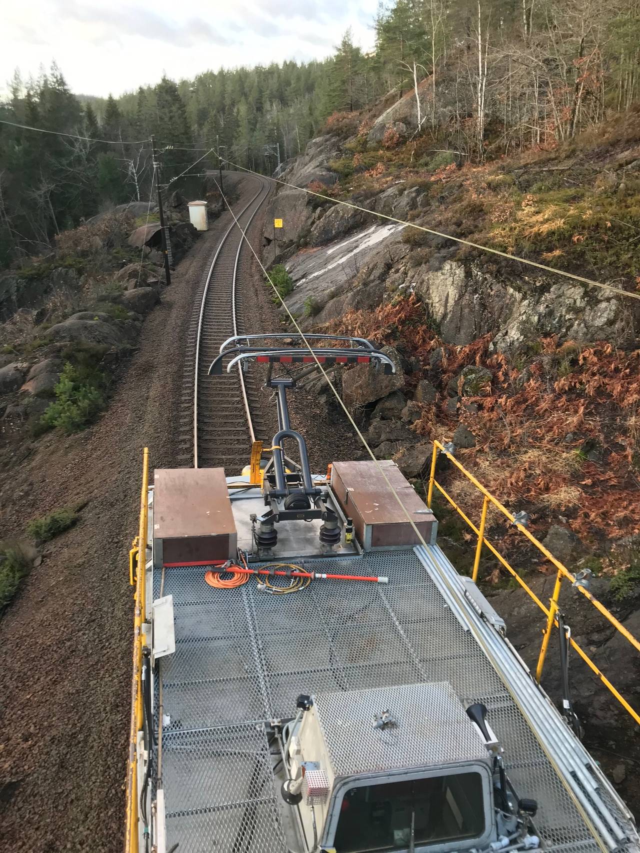 utbedring av jernbanen