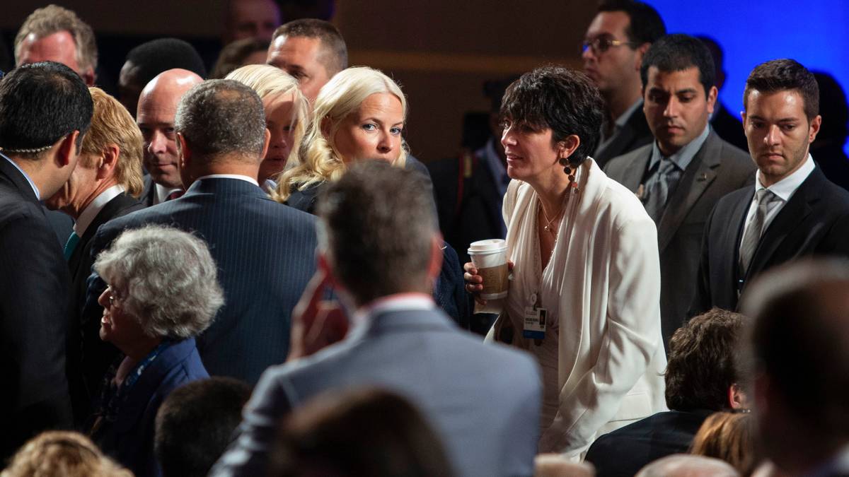 Kronprinsessen møtte Ghislaine Maxwell på Clinton-arrangement i New York i 2012