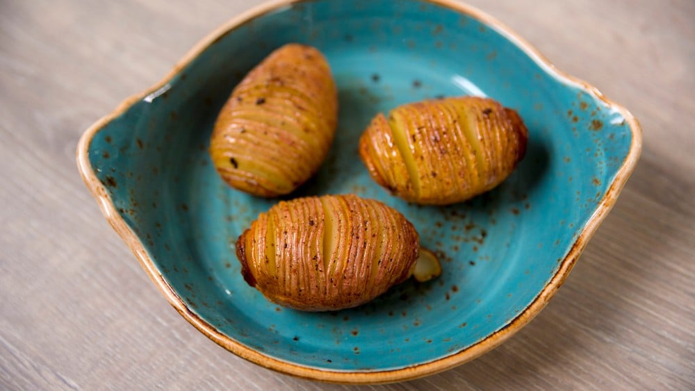 Hasselbackpoteter type potet