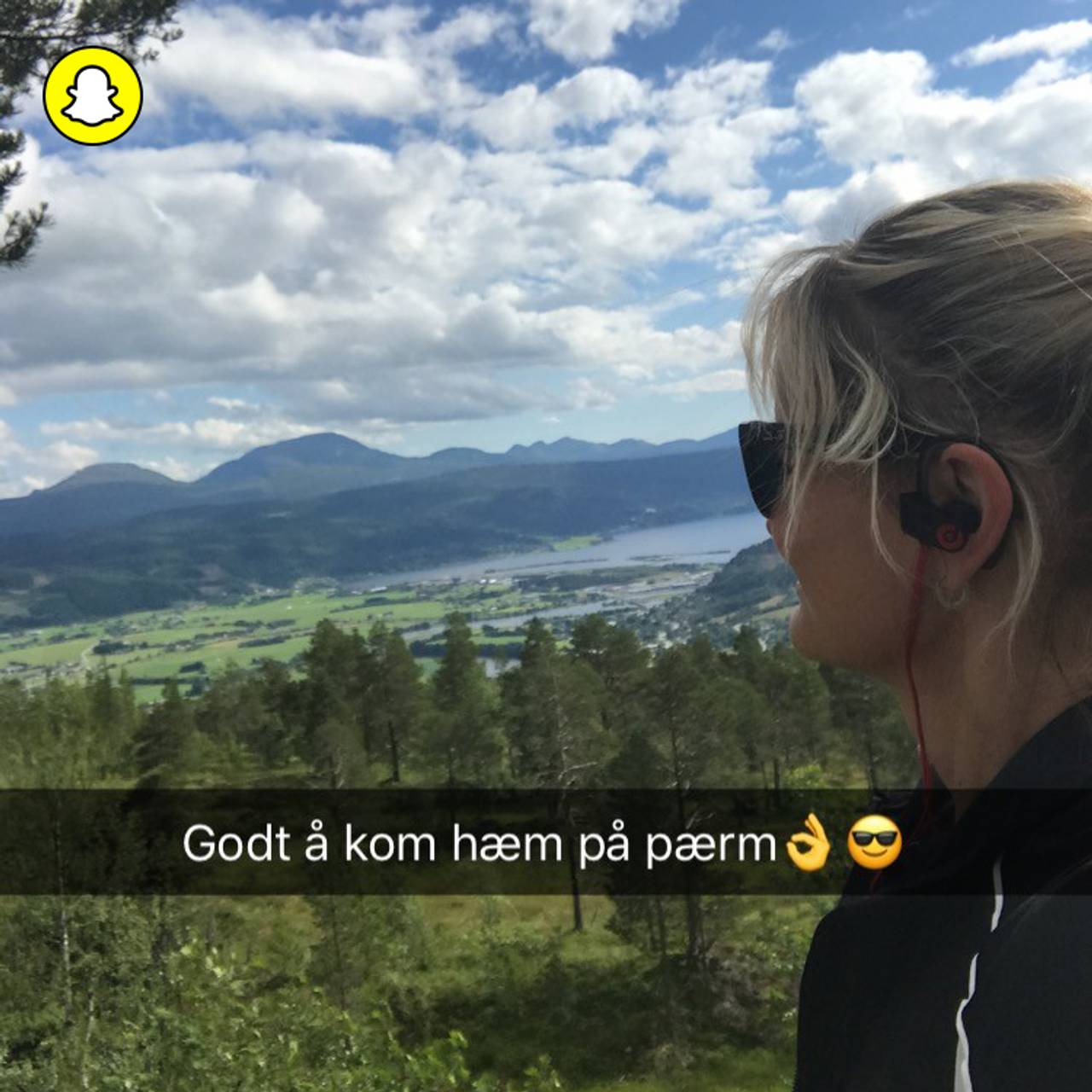 Berit Skralthaug hjemme på perm