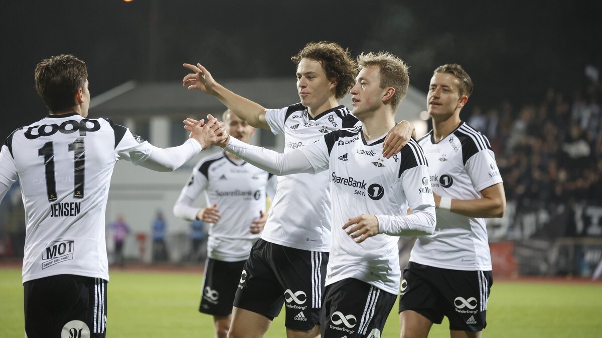 Rosenborg sendte Jerv ned - ellevill Glimt opphenting sørget for videre sølvkamp
