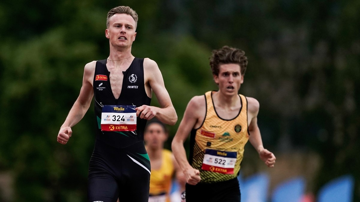 Nordås hardt presset på 1500 meter