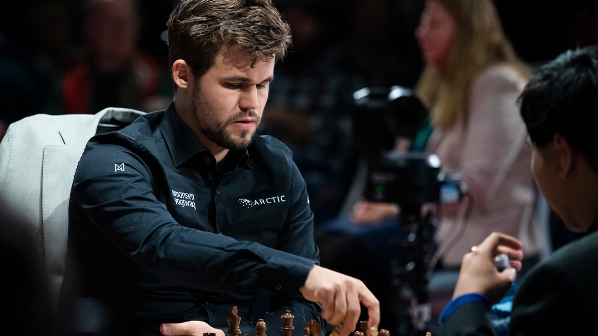 Magnus Carlsen reddet remis 