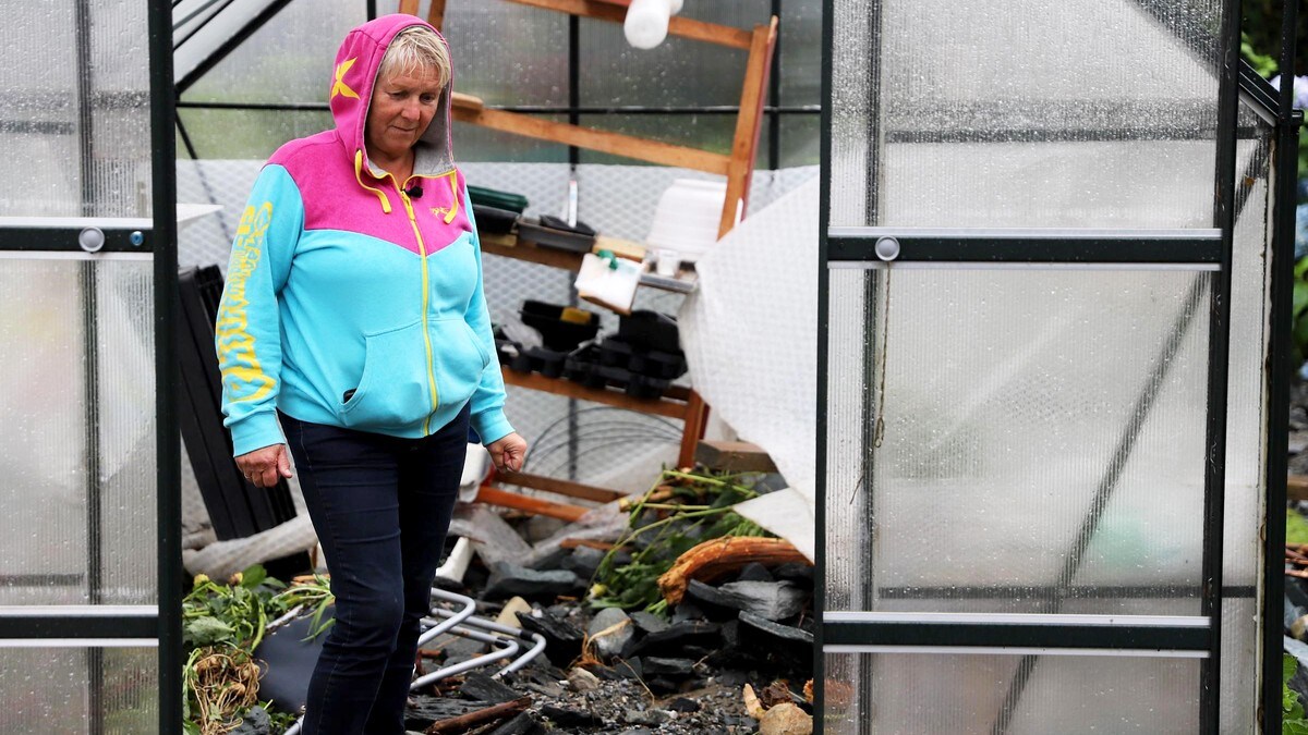 Marta Apelthun Hamre hus Norheimsund ras