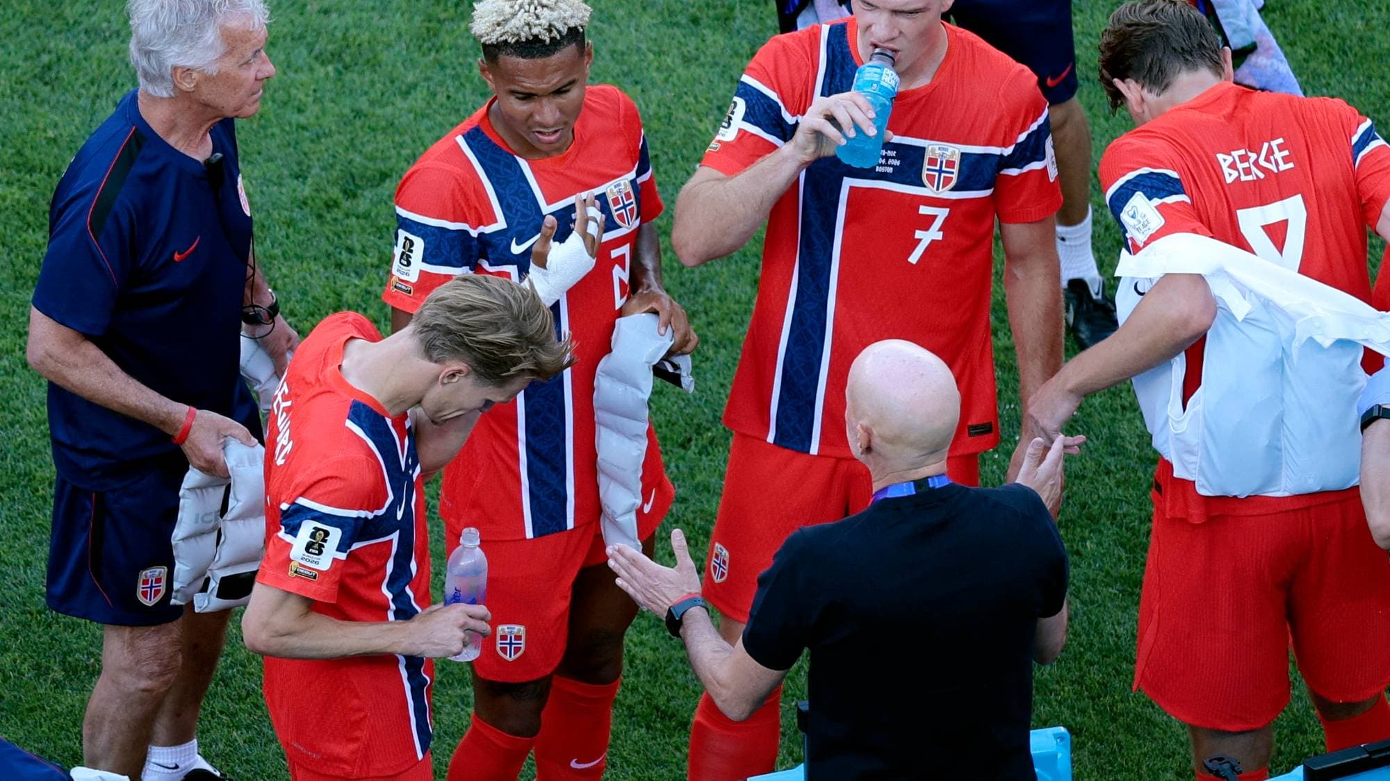 solbakken i vannpausen