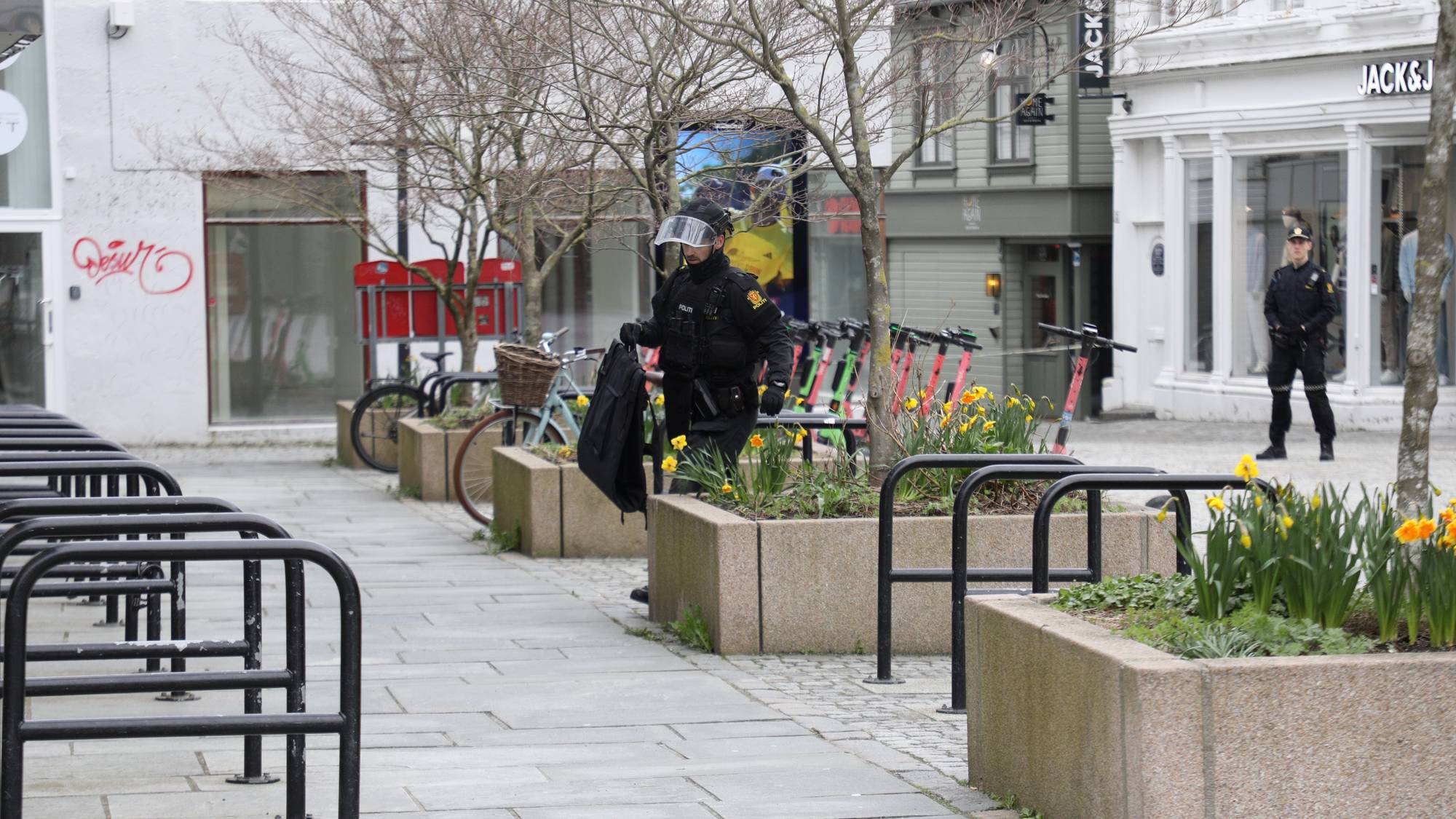 Granat funnet i Stavanger sentrum