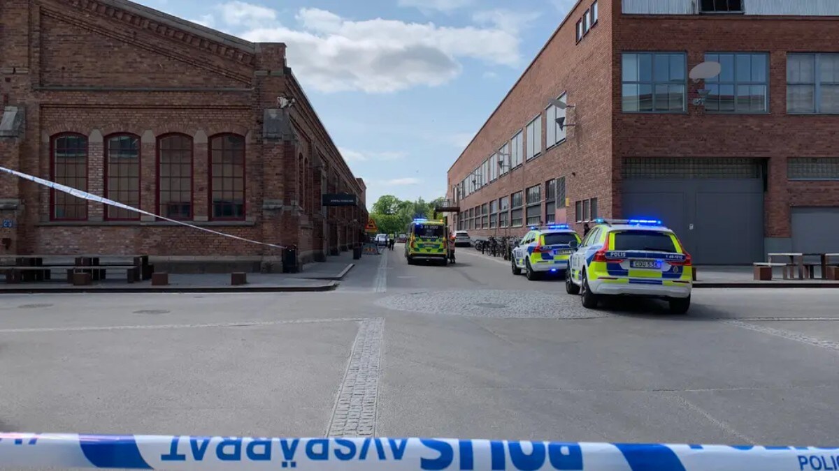 Elevar skadde etter knivangrep i Eskilstuna i Sverige