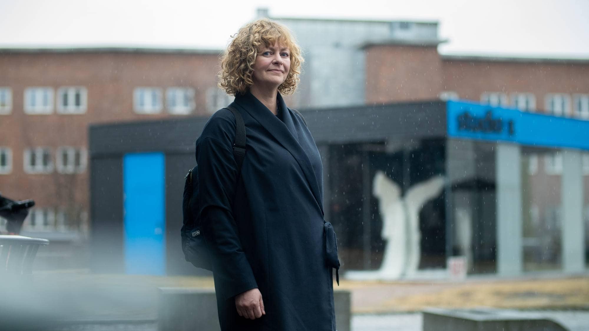 Tanja Kragenes, fagsjef drukningsforebygging, Redningsselskapet. Bilder tatt på Marienlyst i forbindelse med intervju med NRK Sørlandet.