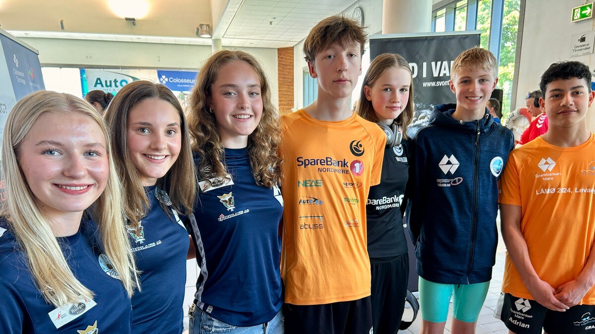 Svømmarar frå heile landet samla i Kristiansund: – Målet er å prøve og vinne