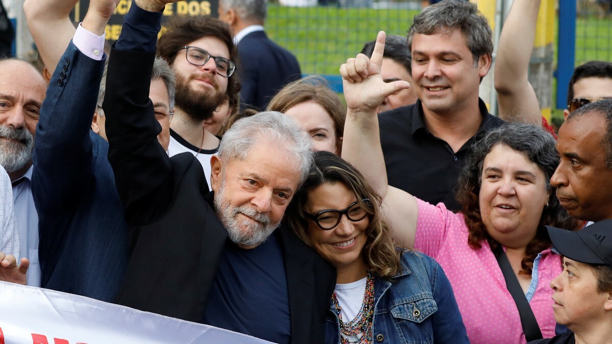 Lula har sluppet ut av fengsel 