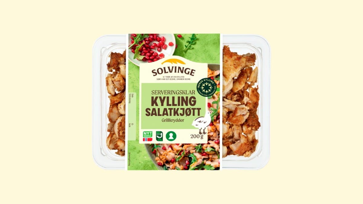 Tilbakekaller kylling fra Solvinge