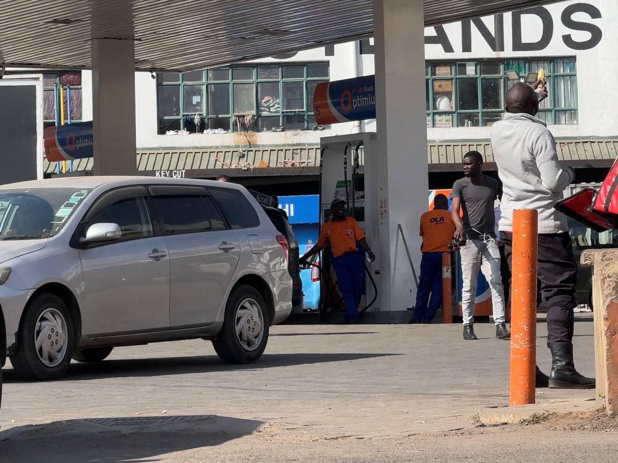 Bensinstasjon i Nairobi