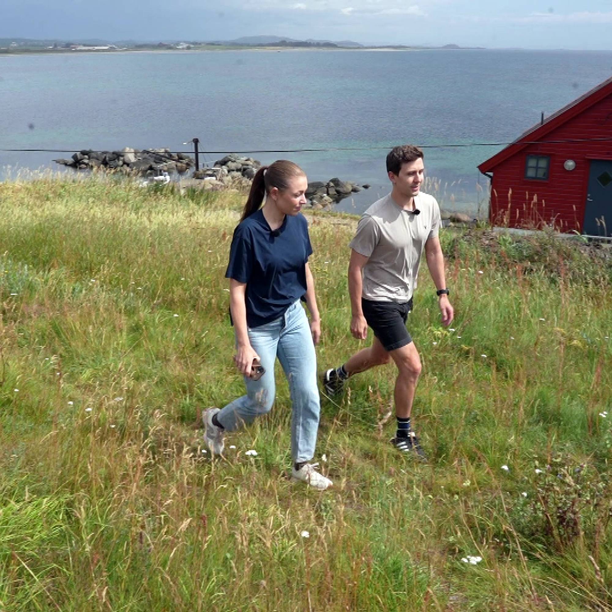 Elisabeth Kolnes og Svend Erik Horg vil bygge på Østhasselstrand på Lista.