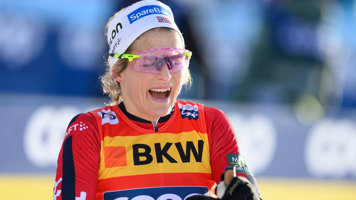 Therese Johaug defeated after intense battle for seconds: – We did not see this coming