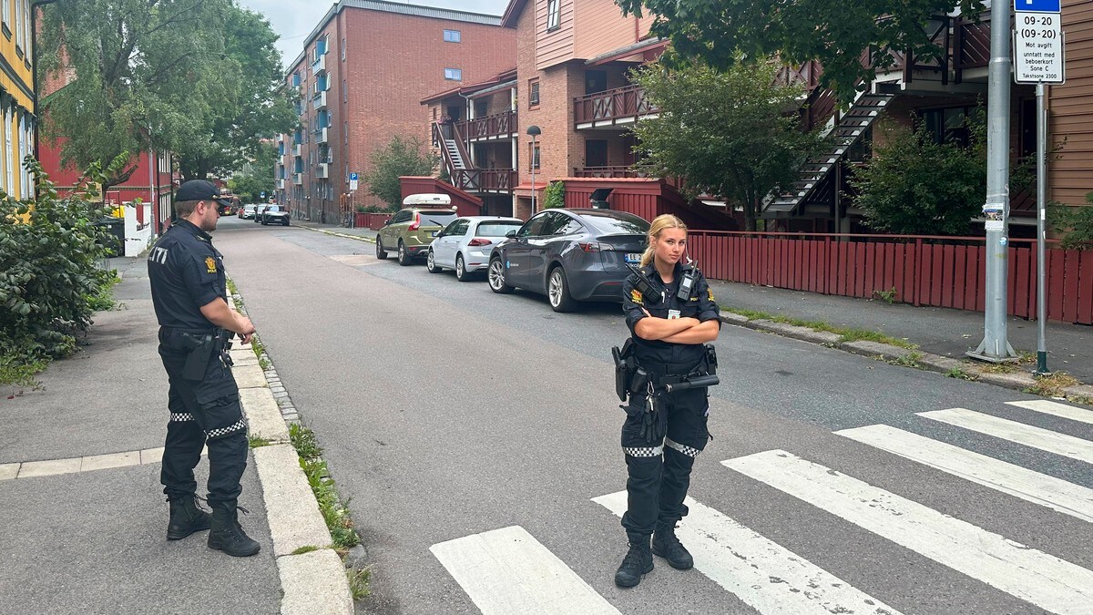 Eksplosjon i Oslo – bevæpnet politi er på plass