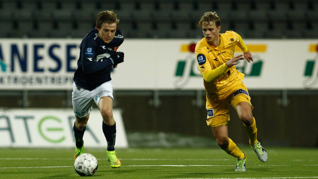 Saltnes i løpsduell mot et annet stort fotballtalent