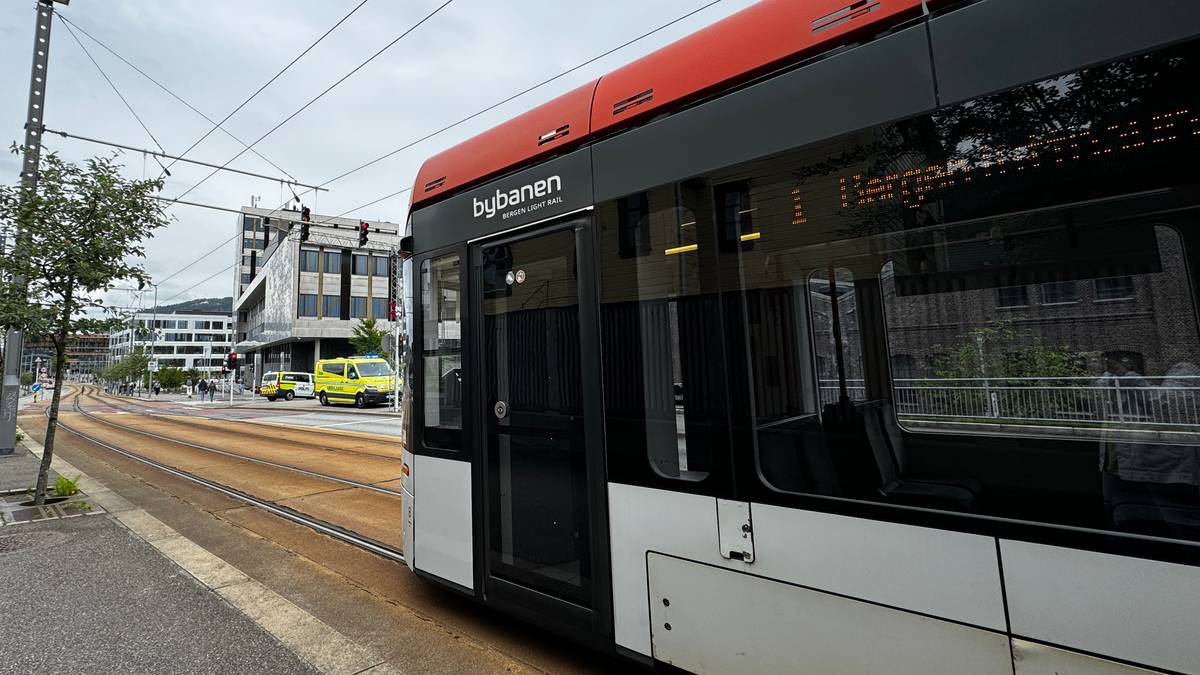 Kvinne døde etter sammenstøt med bybanen i Bergen 29. mai