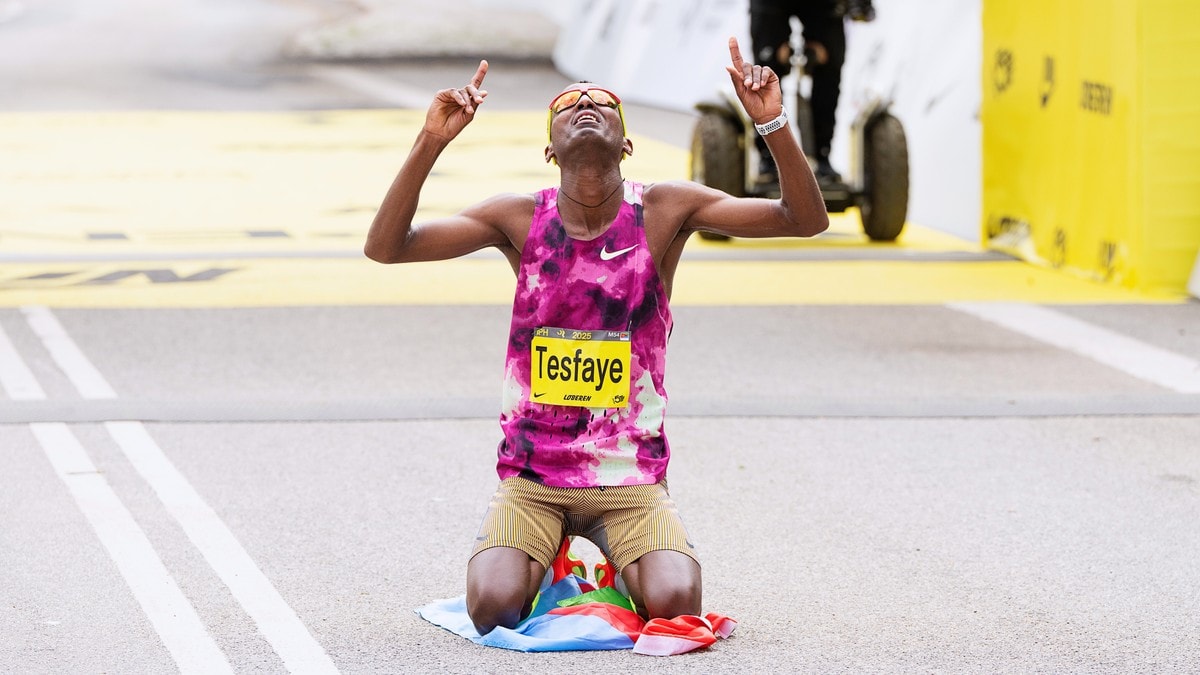 Maratonvinner suspendert etter funn av ulovlig stoff