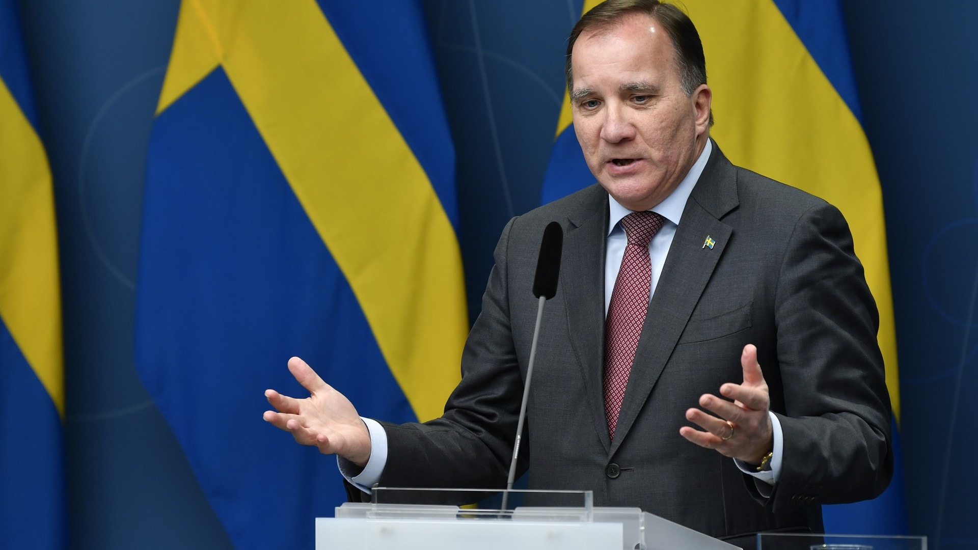 Löfven taler til Sverige