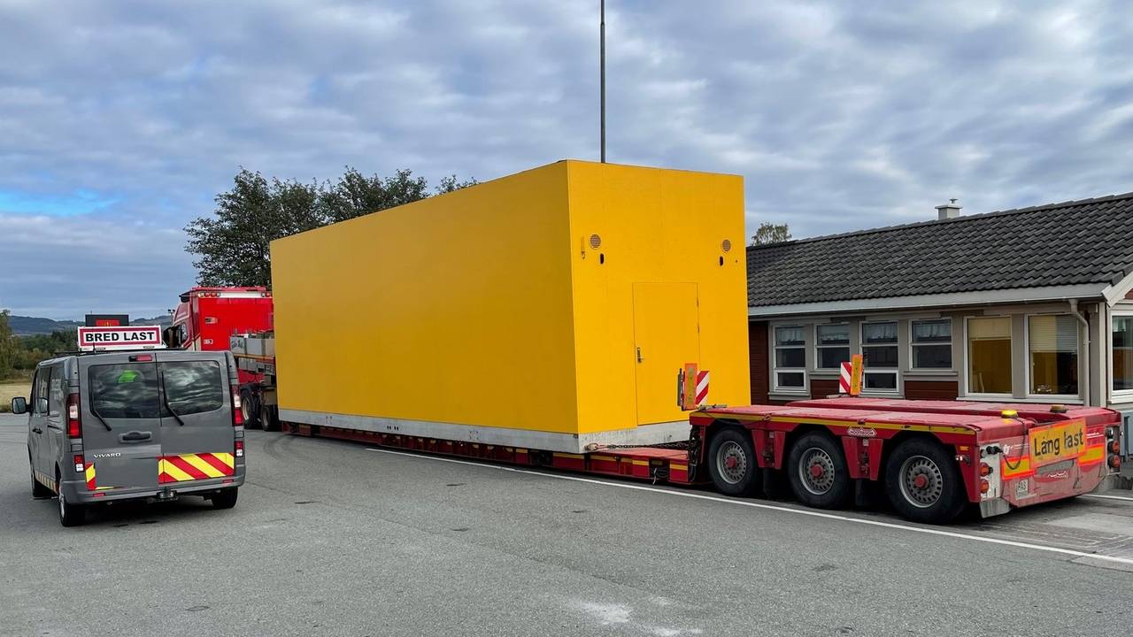 Vogntog over 2 meter lengre enn tillatt. Kontroll i Verdal 20.09.21.