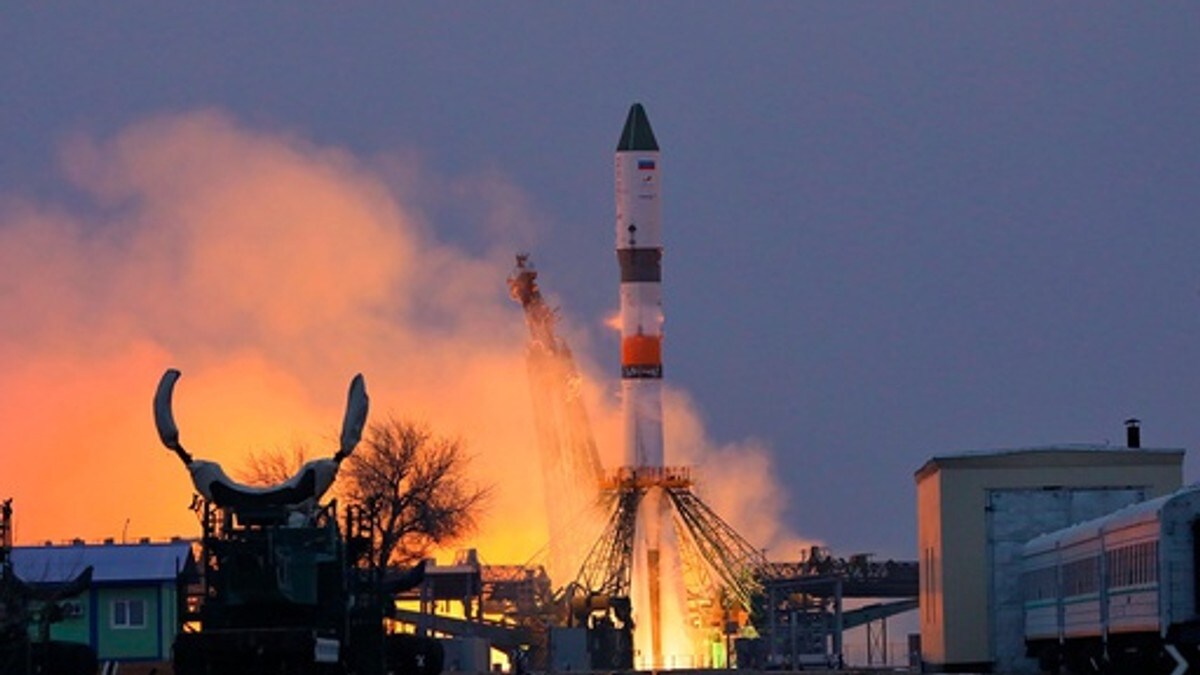 Russiske forsyninger på vei til Den internasjonale romstasjonen