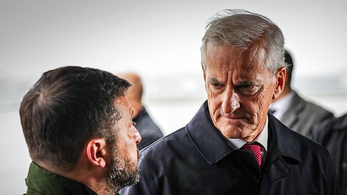 Støre møter Zelenskyj