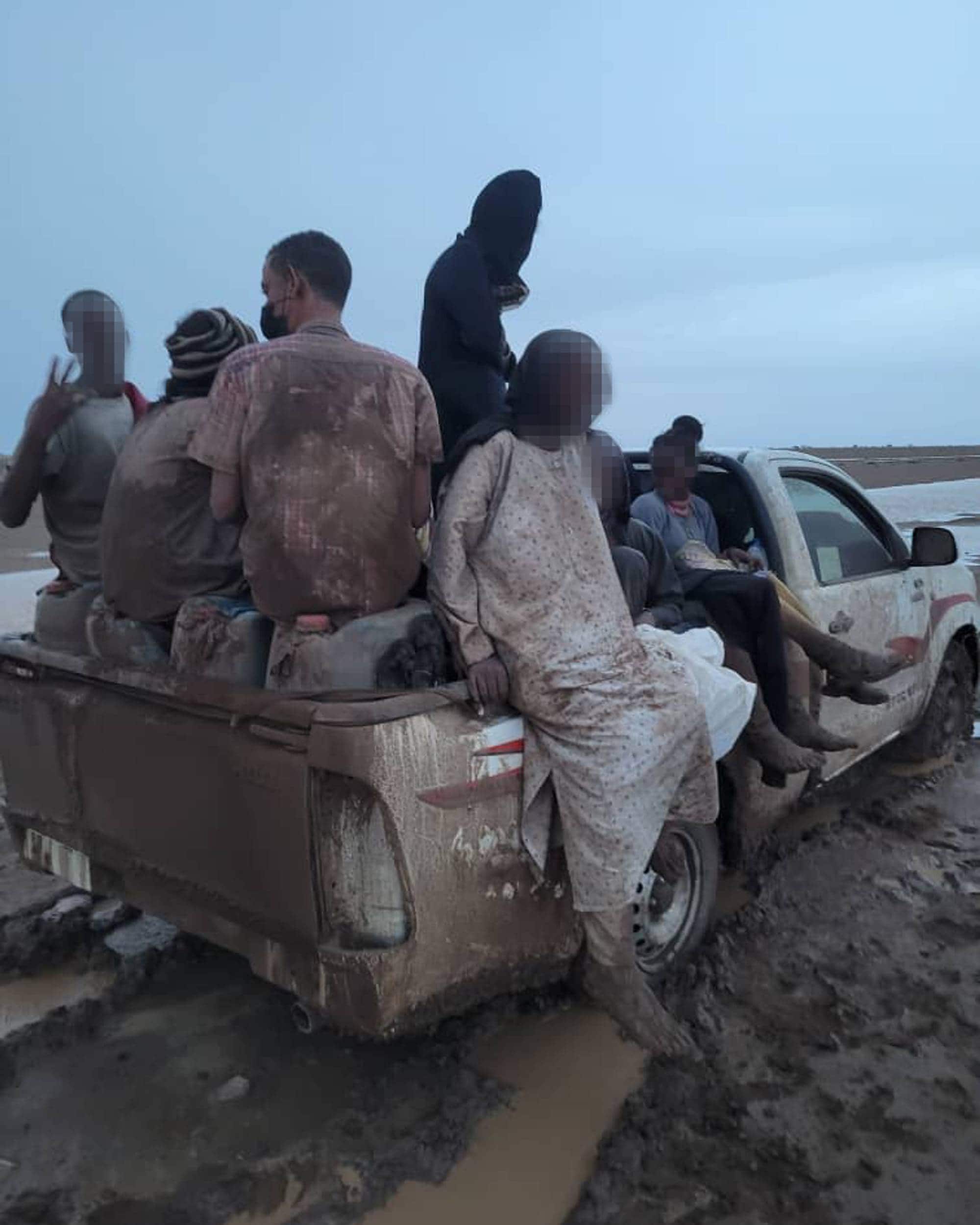 Nuredin Hussen på flukt fra Sudan
