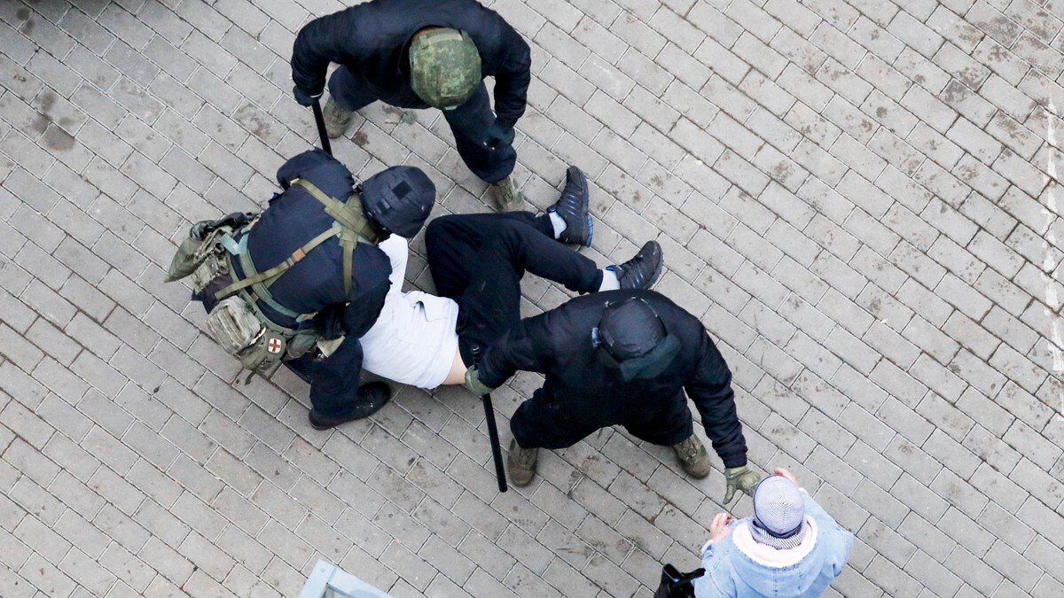 Over 500 pågrepet i Hviterussland