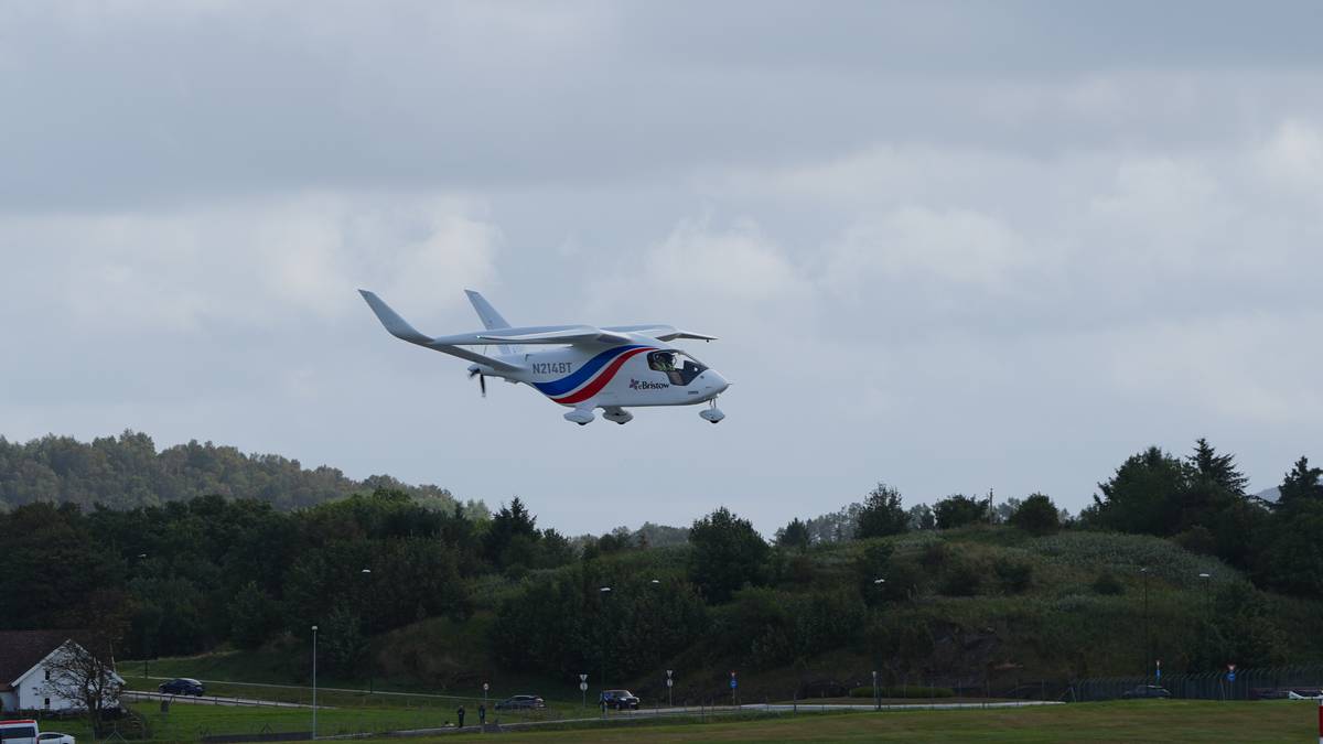 Dette elektriske flyet er det første som flyr en rute i Norge