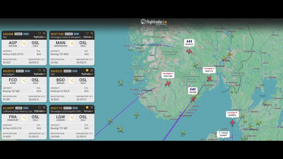 Oslo lufthavn er åpen igjen