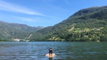 Etne på varmeste dag