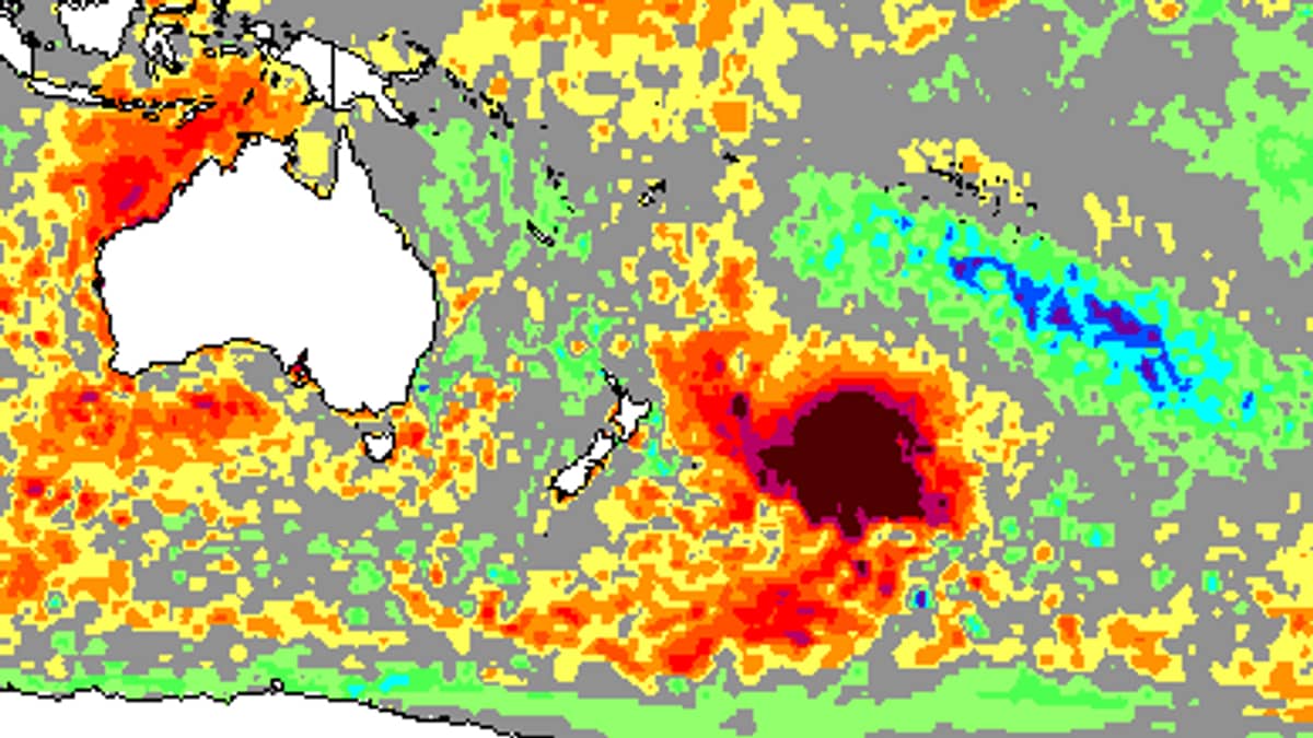 Enorm «varmeklatt» i Stillehavet overrasker forskere