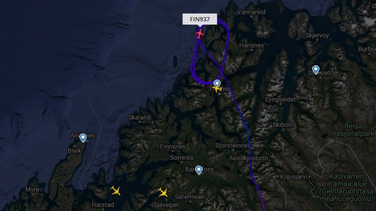 Tromsø lufthavn stenges i to timer