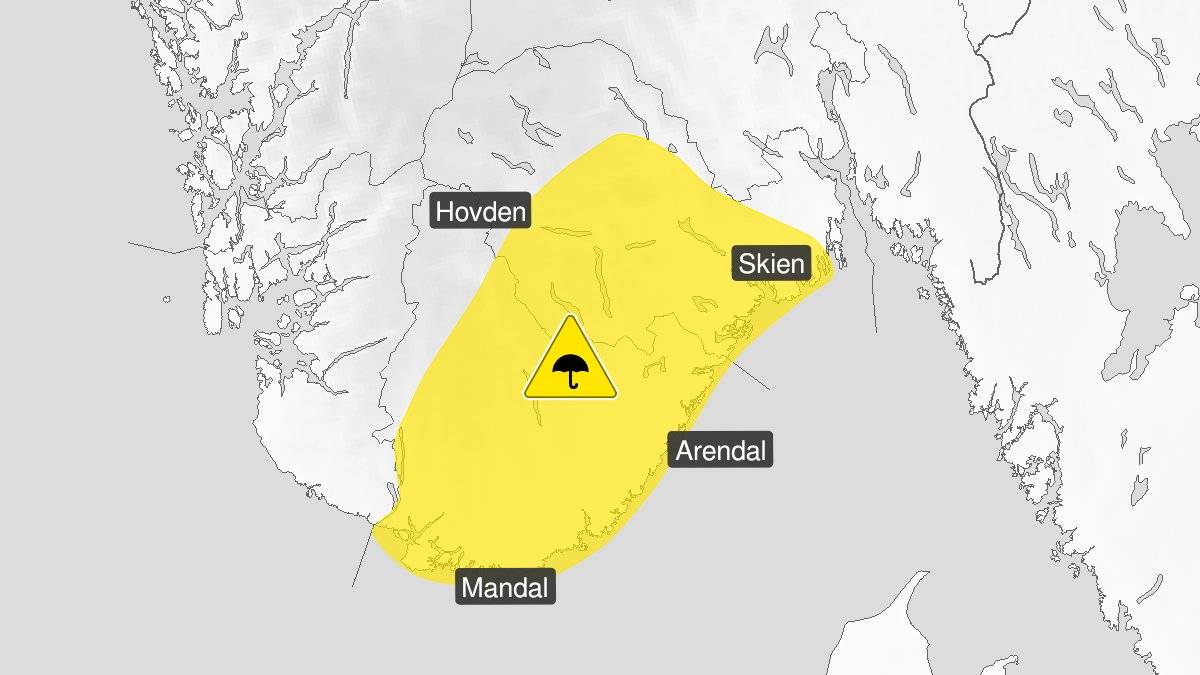 Ventes Mye Regn Onsdag Og Torsdag Nrk Vestfold Og Telemark Lokale