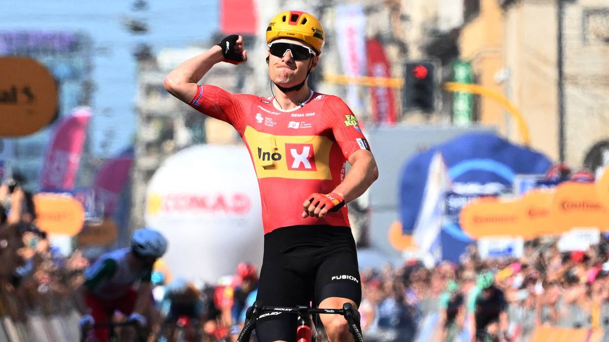 Historisk siger til Uno-X-ryttar i Giro d'Italia
