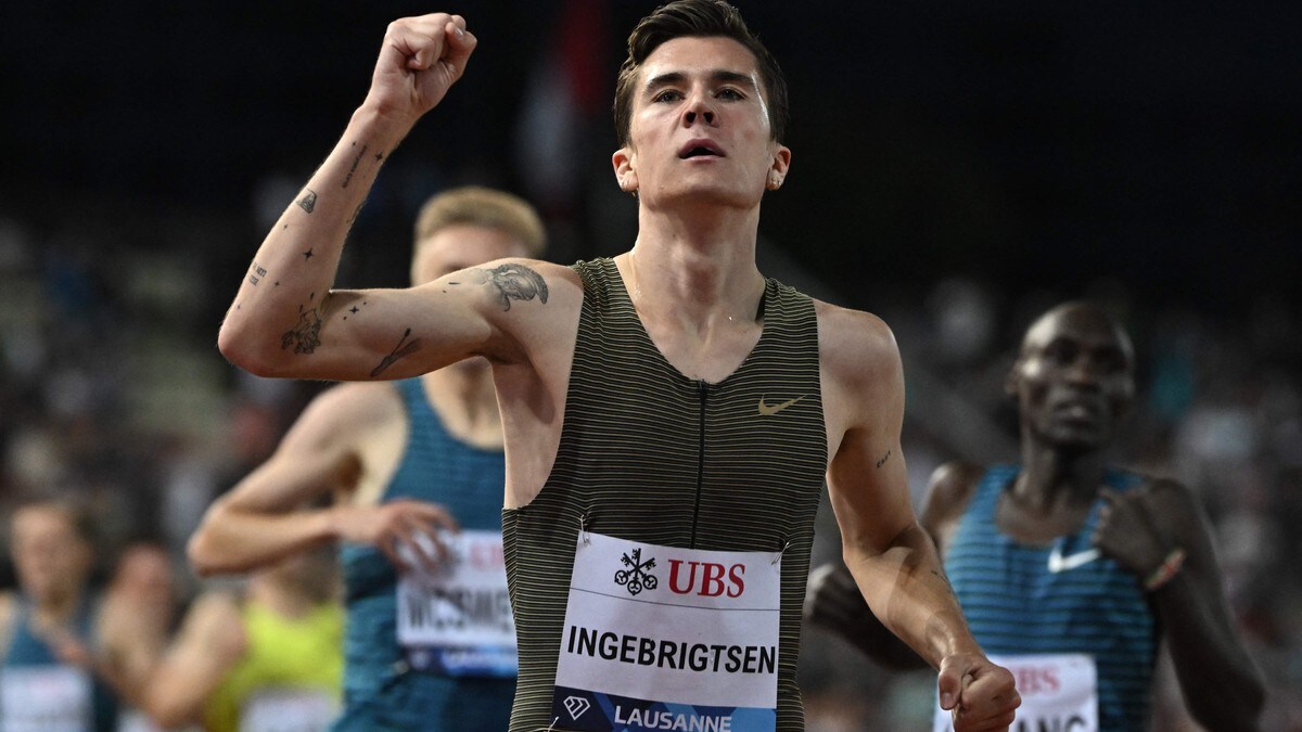Jakob Ingebrigtsen tok årsbeste i verden på 1500 meter: – Han er en «alltime-great»