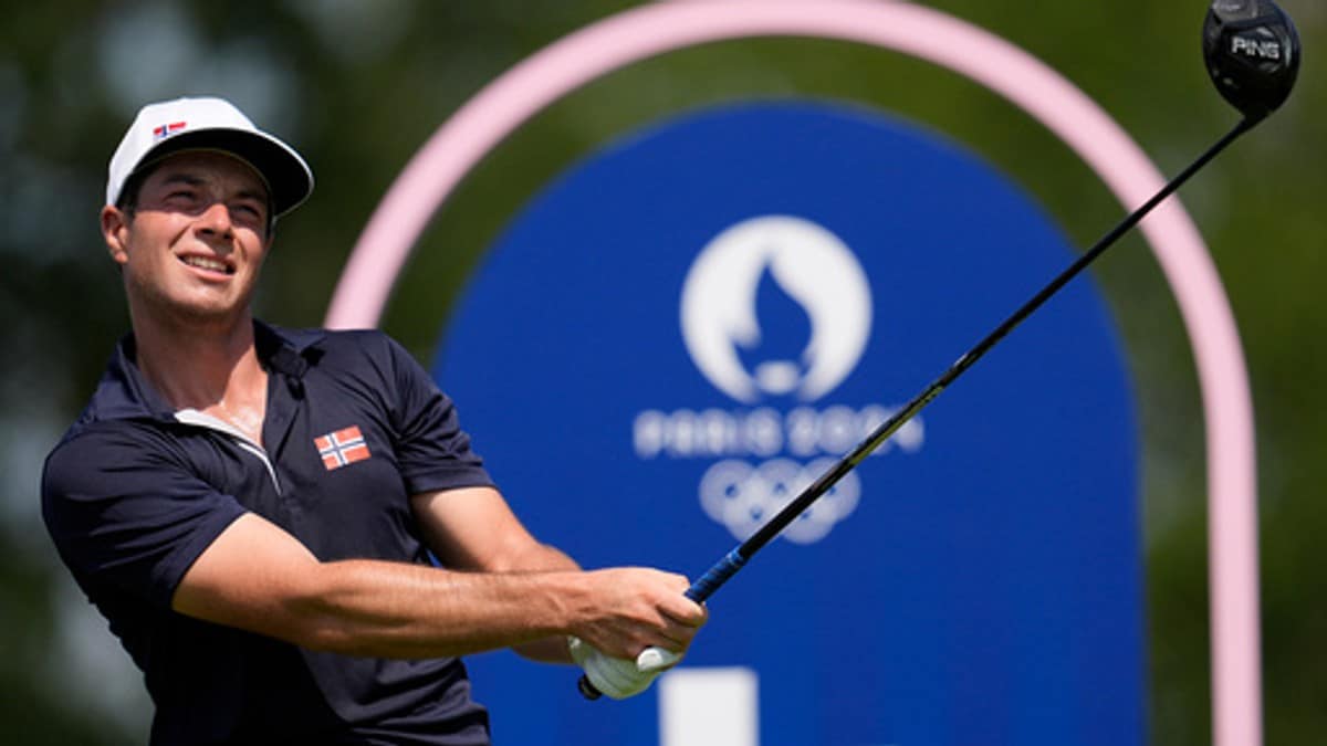 Viktor Hovland spilte drømmegolf i OL – så slo han i vannet igjen