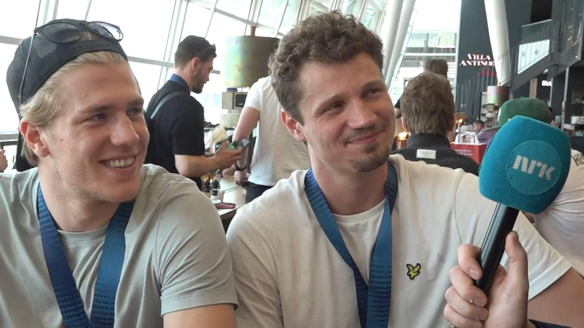 Michael Brandsegg Nygård og Eskil Bakke Olsen