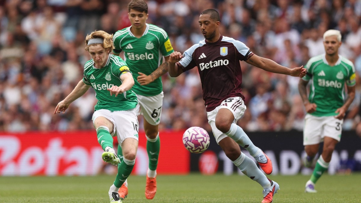 Aston Villa og Newcastle delte poengene i serieåpningen