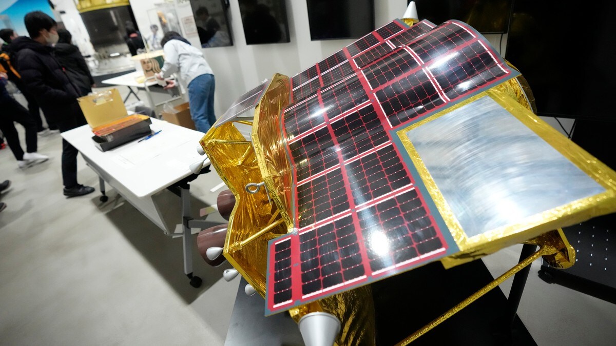 Japansk romfartøy har problemer etter månelandingen