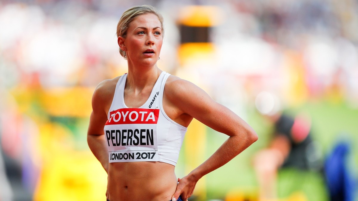 Isabelle Pedersen förkrossad efter skadan i friidrotts-VM
