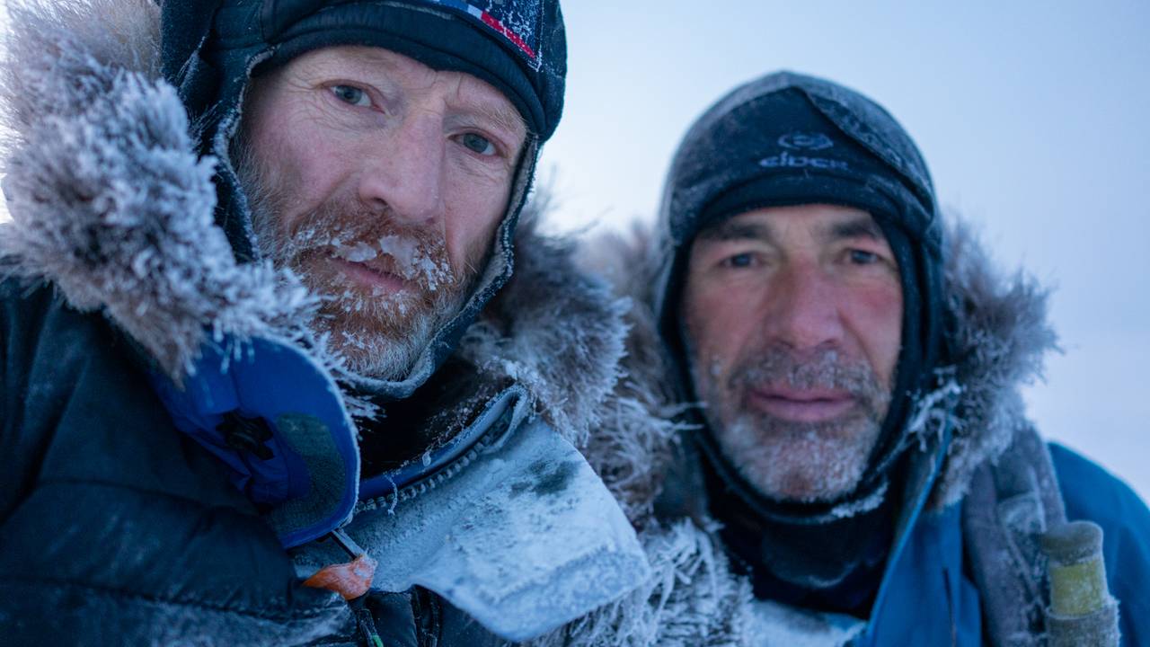 Børge Ousland og Mike Horn i Exit Nordpolen