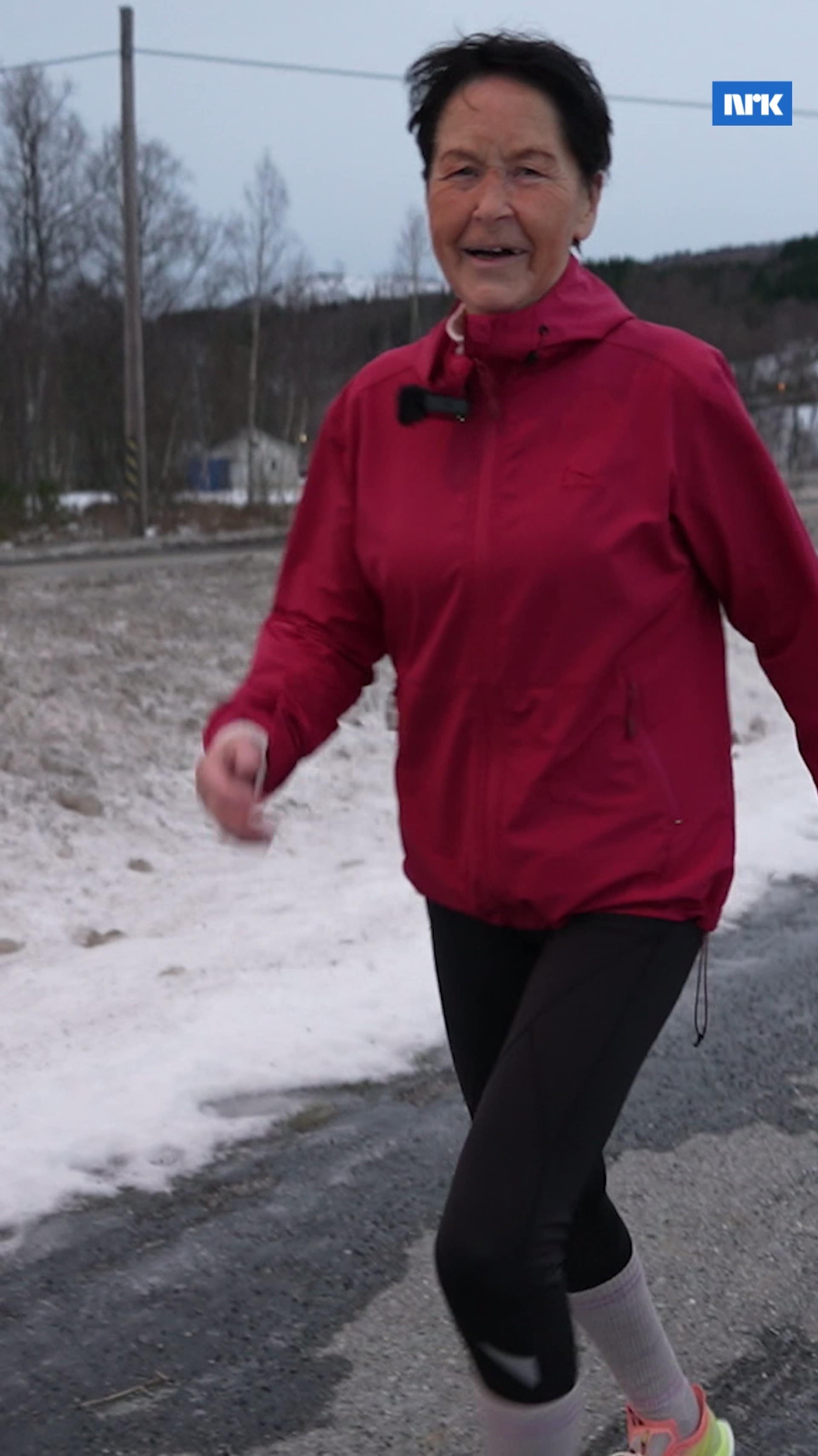 Perny (86): – Jeg løper som ei ung jente