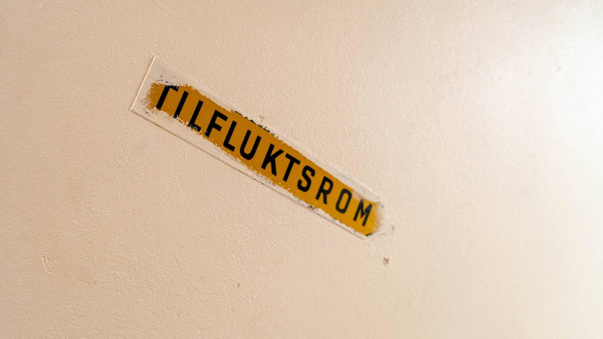 Beredskap i Vardø. Tilfluktsrom. 