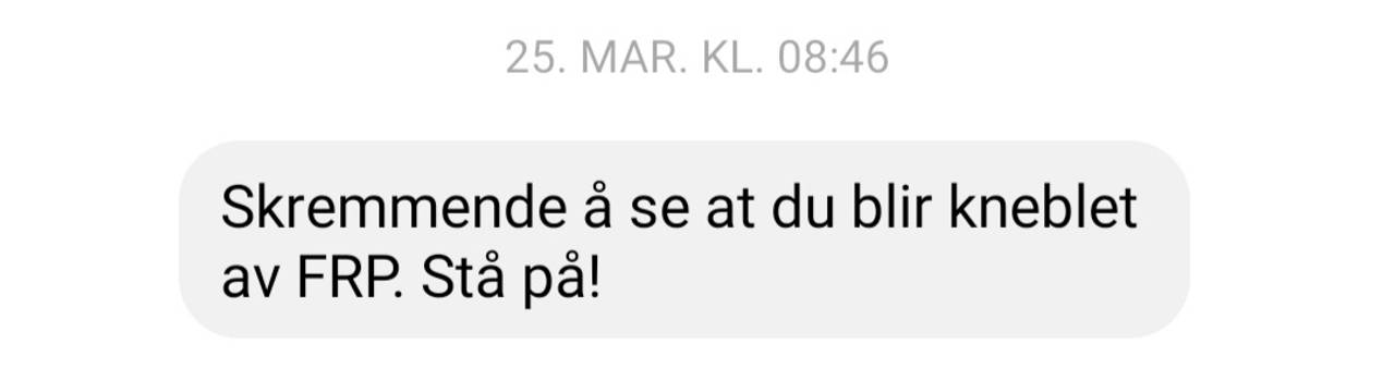 Støtteerklæring Haugli