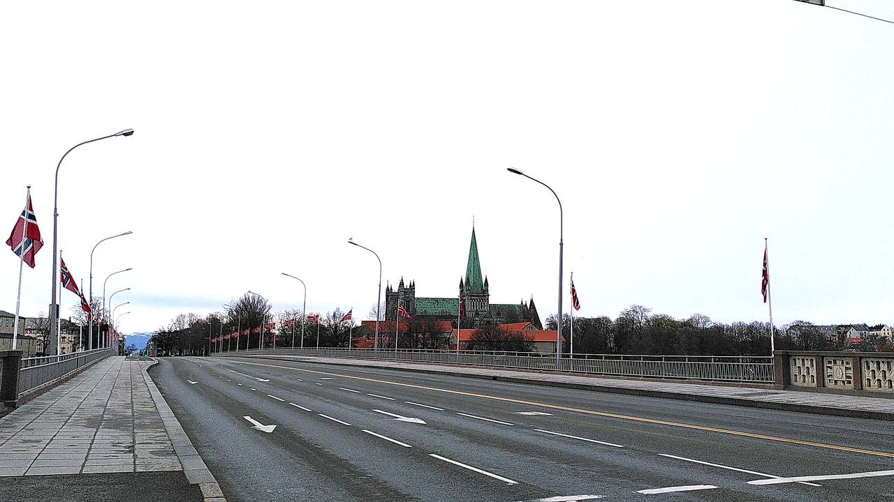 Tomme gater i Trondheim