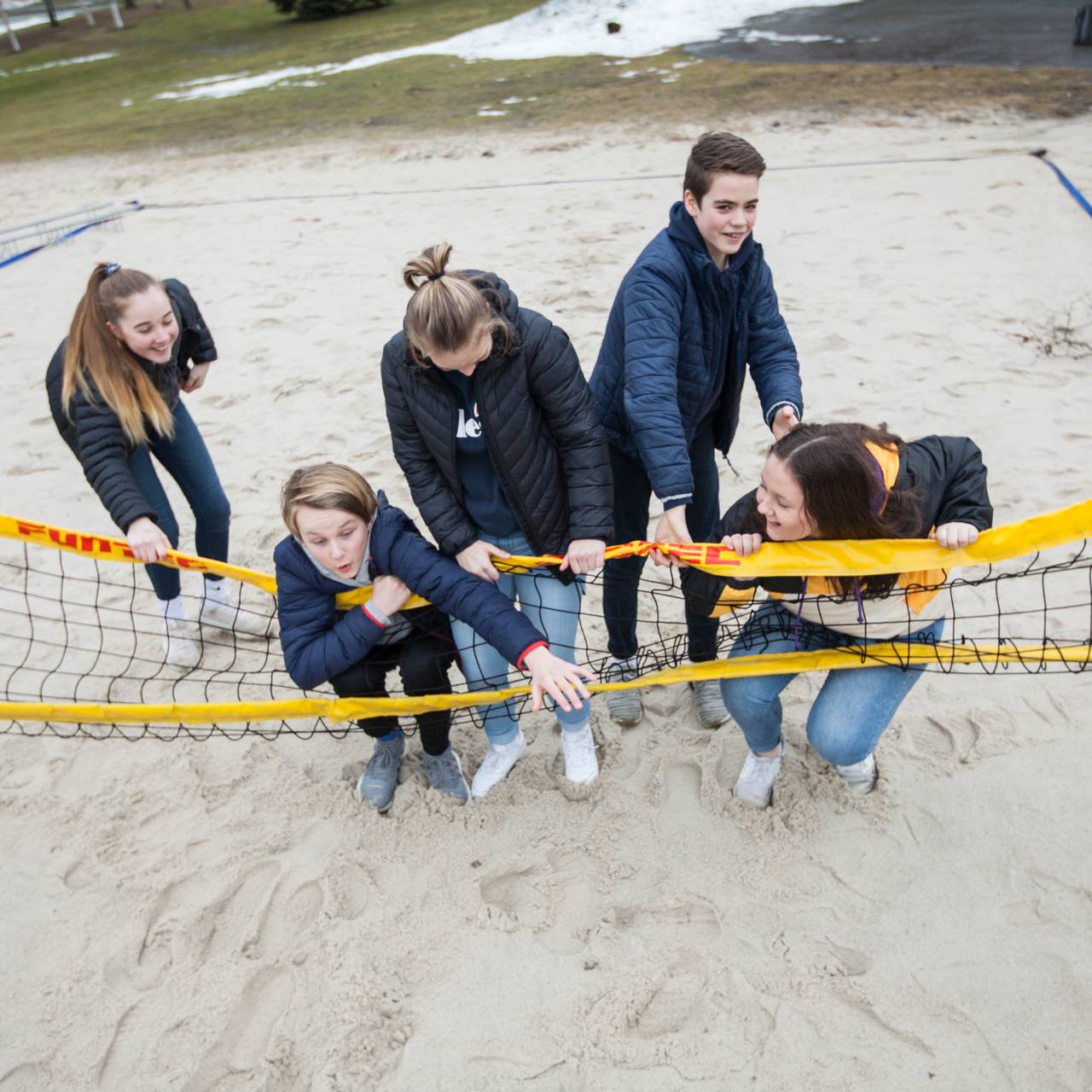 Elevar på Hoeggen ungdomsskule